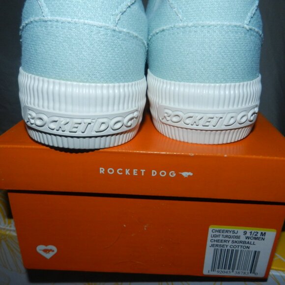 ROCKET DOG CHEERY LIGHT TURQUOISE WOMEN'S PLATFORM SNEAKERS🆕NWT⌚FAST😮‍💨⚡🚚 - Picture 8 of 15